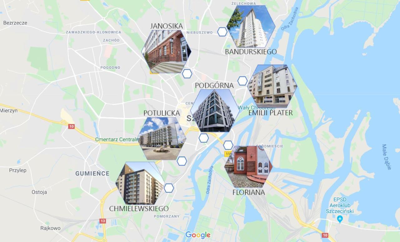Apartments In - Janosika Шчечин Екстериор снимка
